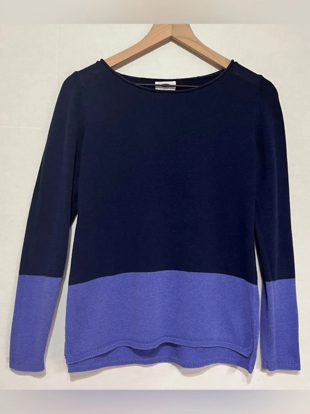 NWOT Old Navy Colorblock Blue Sweater